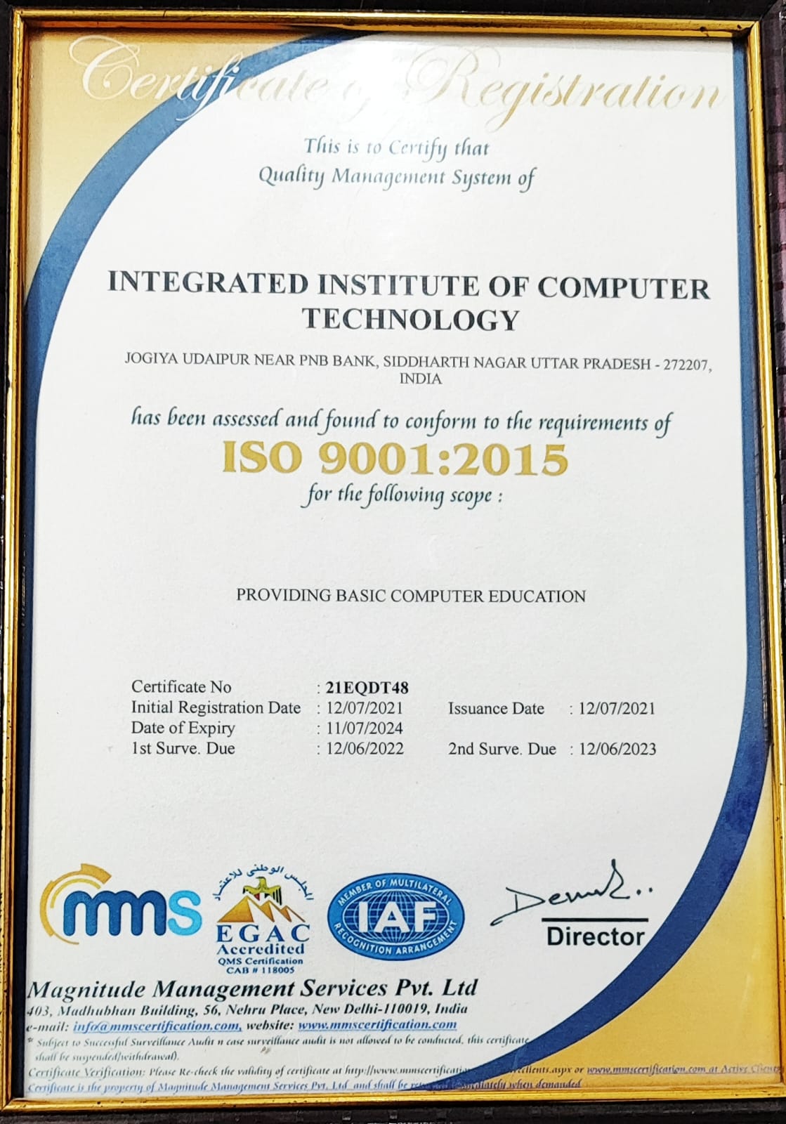 ISO 9001:2015